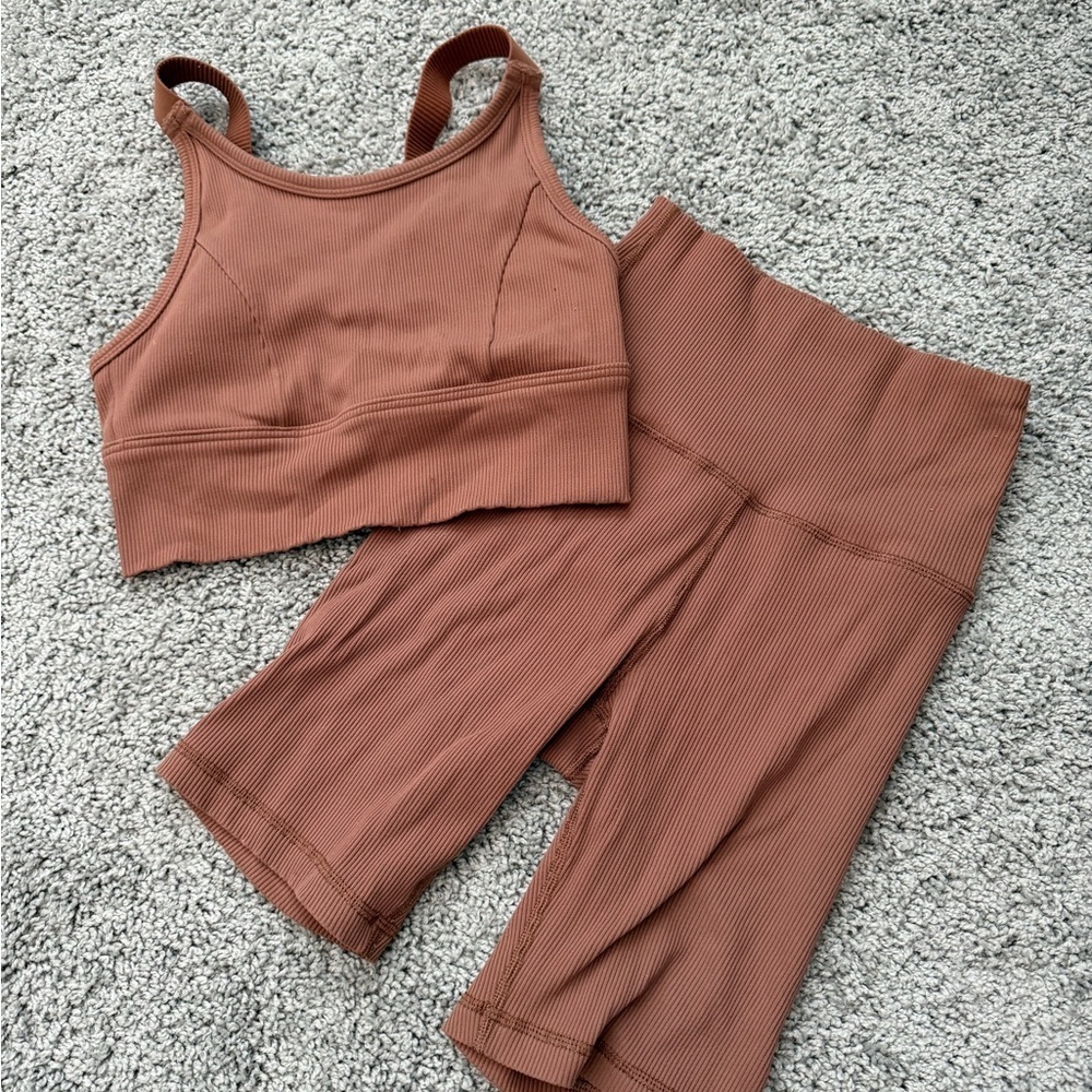Aerie matching workout set